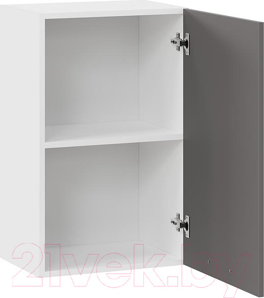Изображение товара Шкаф навесной для кухни ТриЯ Тиана 1В45 (белый/асфальт супермат)