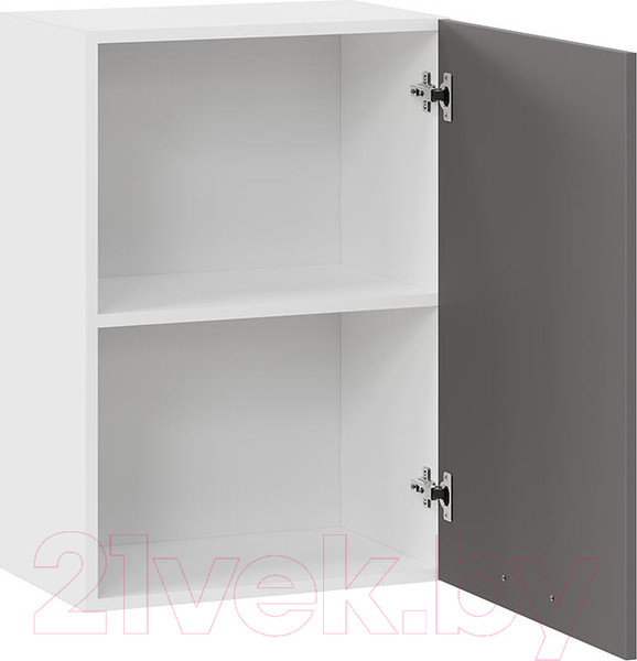 Изображение товара Шкаф навесной для кухни ТриЯ Тиана 1В5 (белый/асфальт супермат)