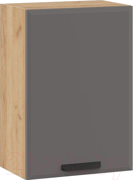 Изображение товара Шкаф навесной для кухни ТриЯ Тиана 1В5 (дуб крафт золотой/асфальт супермат)