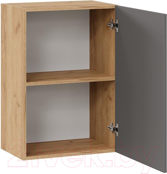 Изображение товара Шкаф навесной для кухни ТриЯ Тиана 1В5 (дуб крафт золотой/асфальт супермат)