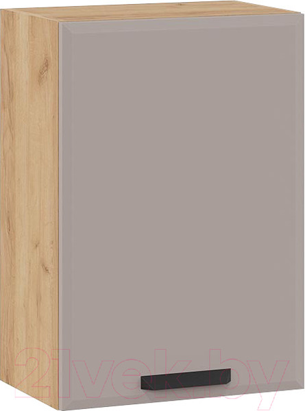 Изображение товара Шкаф навесной для кухни ТриЯ Тиана 1В5 (дуб крафт золотой/мокко супермат)