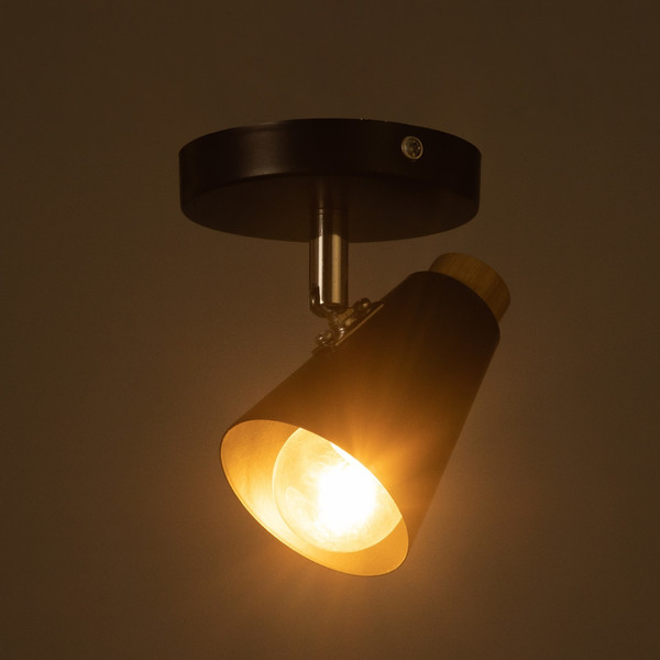 Изображение товара Спот BayerLux Конус малый / 3950406 (черный)