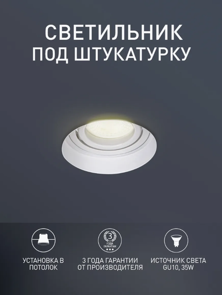 Изображение товара Точечный светильник FAVOURITE 4533-1C