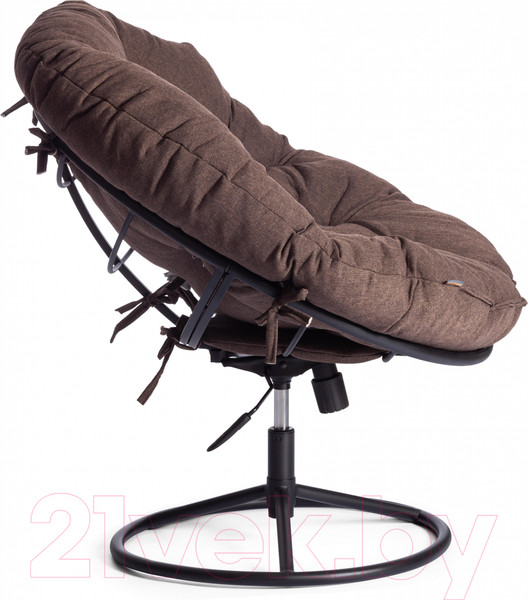 Изображение товара Кресло офисное Tetchair Cloude Home (рогожка коричневый)