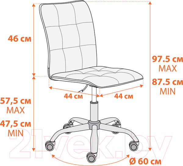 Изображение товара Кресло офисное Tetchair One (серый)