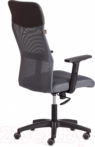 Изображение товара Кресло офисное Tetchair Practic Plt ткань/кожзам (серый)
