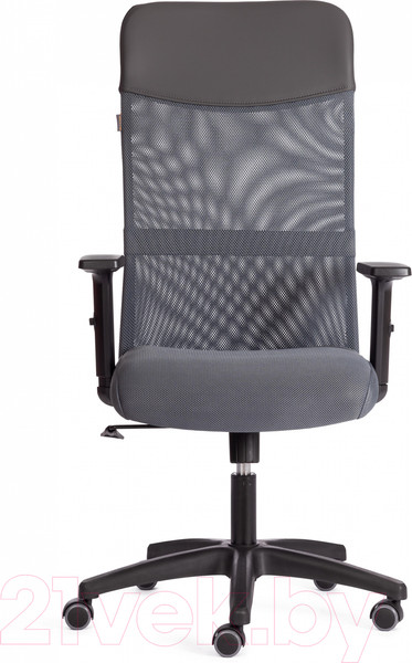 Изображение товара Кресло офисное Tetchair Practic Plt ткань/кожзам (серый)