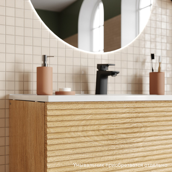 Изображение товара Тумба под умывальник IDDIS Bild BIL80V0i95 (дуб светлый)