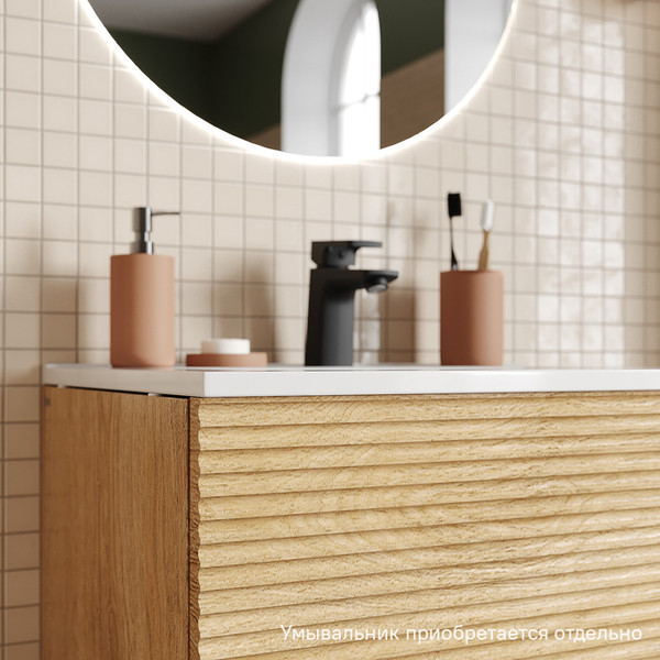 Изображение товара Тумба под умывальник IDDIS Bild BIL60V0i95 (дуб светлый)