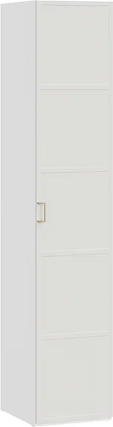 Изображение товара Шкаф ТриЯ Стелла для белья (белый холст/белый жемчуг)