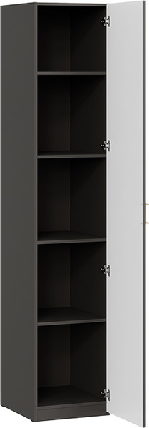 Изображение товара Шкаф ТриЯ Стелла для белья (серый вулкан/фон серый)