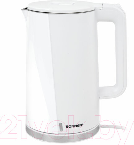 Изображение товара Электрочайник Sonnen KT-8718W / 454685 (белый)
