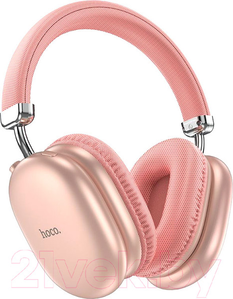 Изображение товара Беспроводные наушники Hoco W35 Max (розовый)