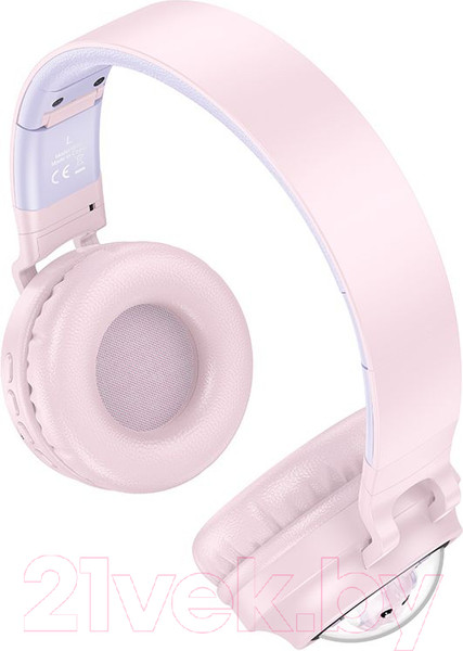 Изображение товара Беспроводные наушники Hoco W50 (розовый)