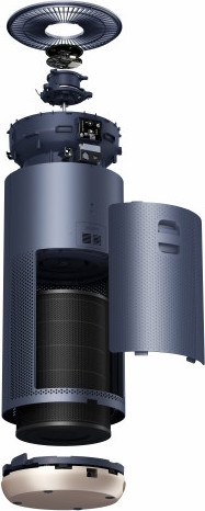 Изображение товара Очиститель воздуха SmartMi Air Purifier 2 / KQJHQ02ZM (графитовый синий)