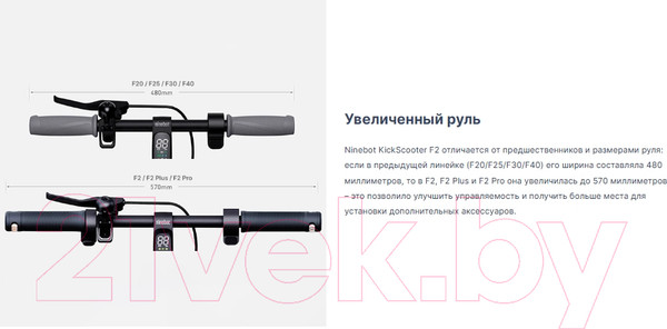 Изображение товара Электросамокат Segway-Ninebot KickScooter F2