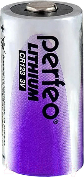 Изображение товара Батарейка Perfeo Lithium 10/50 PF CR123/1BL