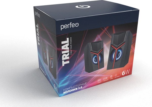 Изображение товара Мультимедиа акустика Perfeo Trial PF_B3374