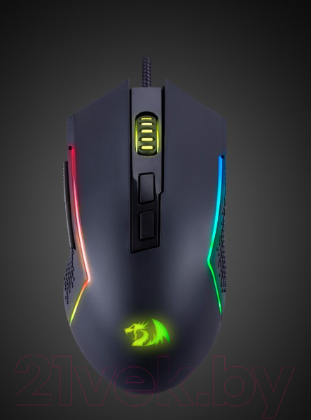 Изображение товара Мышь Redragon Trident Lite RGB / 72018  (черный)