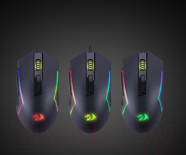 Изображение товара Мышь Redragon Trident Lite RGB / 72018  (черный)