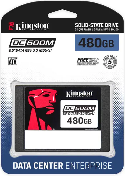 Изображение товара SSD диск Kingston 480GB (SEDC600M/480G)