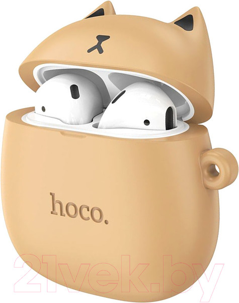 Изображение товара Беспроводные наушники Hoco EW45 (бежевый кот)