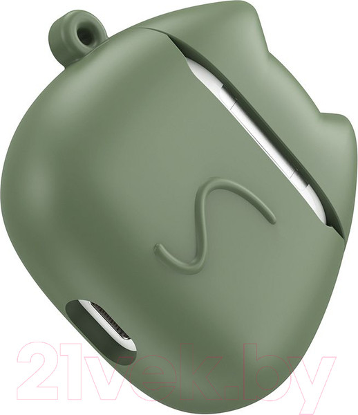 Изображение товара Беспроводные наушники Hoco EW45 (зеленый кот)