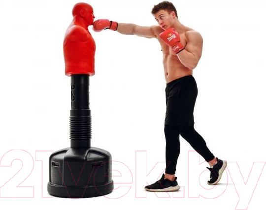 Изображение товара Боксерский манекен DFC Adjustable Punch Man-Medium с регулировкой высоты / TLS-HR (красный)