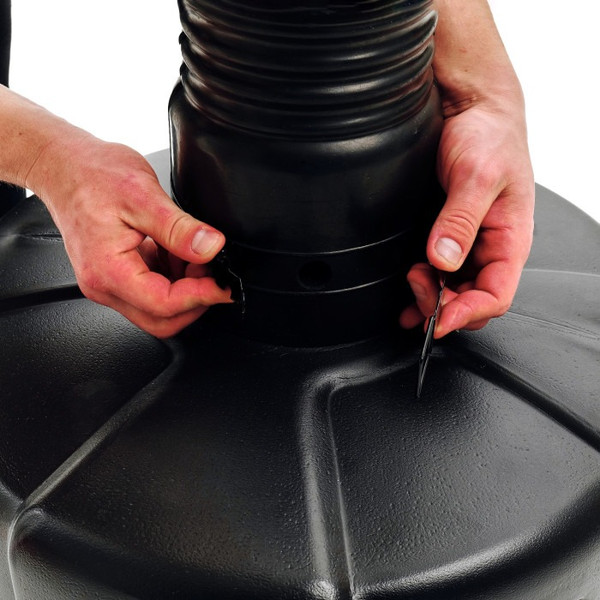 Изображение товара Боксерский манекен DFC Adjustable Punch Man-Medium с регулировкой высоты / TLS-HB (черный)