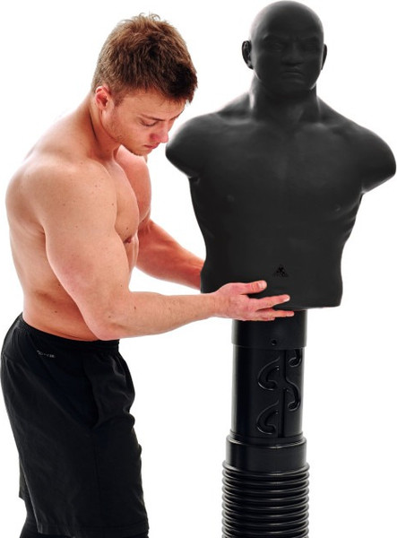Изображение товара Боксерский манекен DFC Adjustable Punch Man-Medium с регулировкой высоты / TLS-HB (черный)