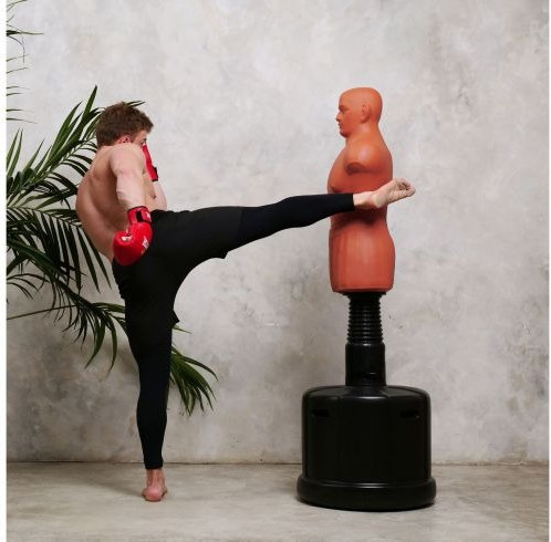 Изображение товара Боксерский манекен DFC Higher Boxing Punching Man-Medium TLS-BH (бежевый)