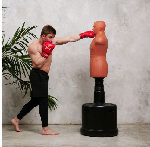 Изображение товара Боксерский манекен DFC Higher Boxing Punching Man-Medium TLS-BH (бежевый)