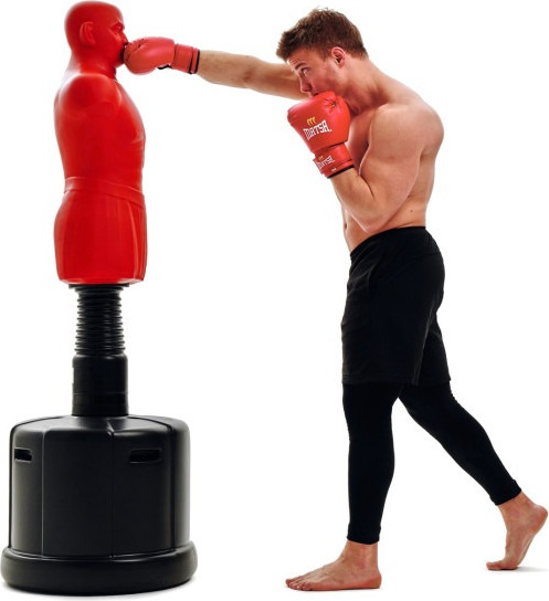 Изображение товара Боксерский манекен DFC Boxing Punching Man-Medium TLS-BHR (красный)
