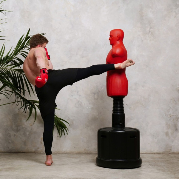 Изображение товара Боксерский манекен DFC Boxing Punching Man-Medium TLS-BHR (красный)