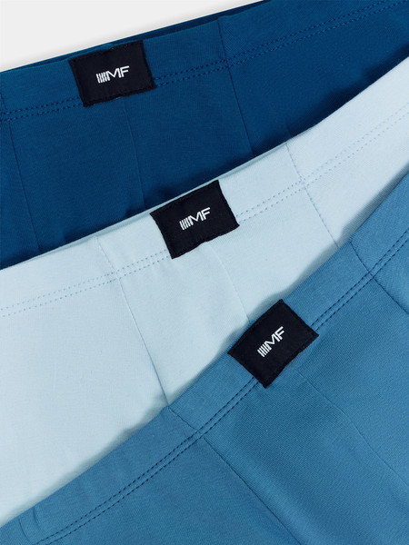 Изображение товара Комплект мужских трусов Mark Formelle 411216-3 (р.82-92, изумруд/светлый изумруд/небесный синий)