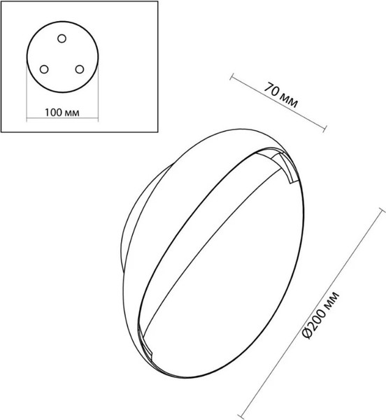 Изображение товара Светильник Odeon Light Vela 7004/7WL