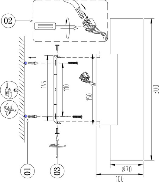 Изображение товара Бра Odeon Light Terrazzo 7012/12WL