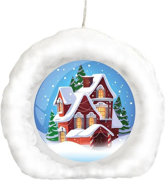 Изображение товара Свеча Волшебная страна Зимний домик / 106164