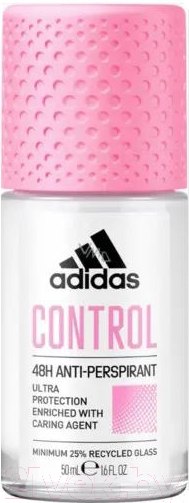 Изображение товара Антиперспирант шариковый Adidas Control 48ч (50мл)