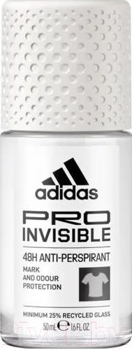 Изображение товара Антиперспирант шариковый Adidas Pro Invisible для женщин 48ч (50мл)