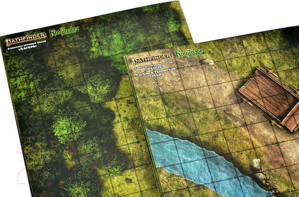 Изображение товара Игровое поле для настольной игры Мир Хобби Pathfinder Kingmaker. Лагерь. Комплект / 915873