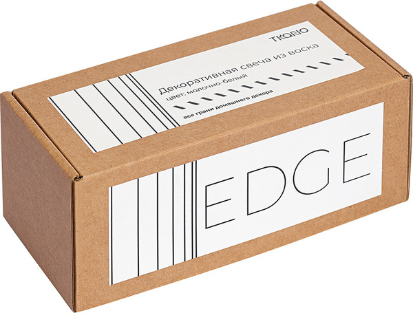 Изображение товара Свеча Tkano Edge / TK24-CND0022 (молочно-белый)