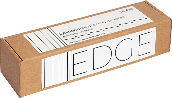 Изображение товара Свеча Tkano Edge / TK24-CND0023 (молочно-белый)