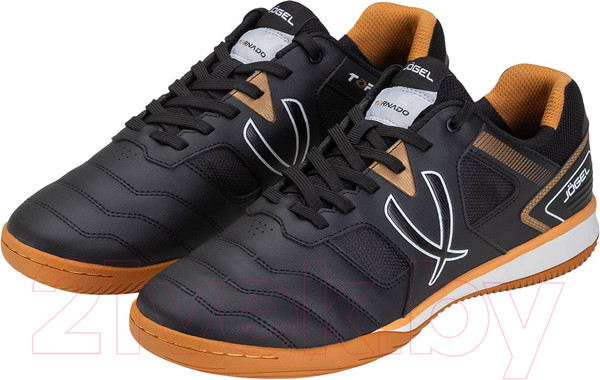 Изображение товара Бутсы футзальные Jogel Tornado 2.0 (р-р 41, черный/золото)