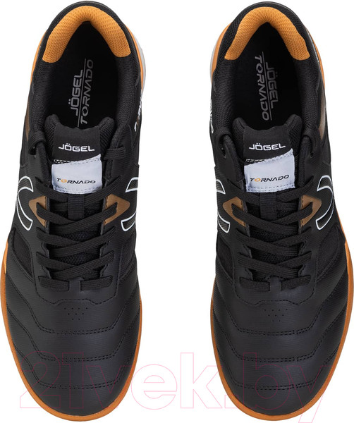 Изображение товара Бутсы футзальные Jogel Tornado 2.0 (р-р 41.5, черный/золото)