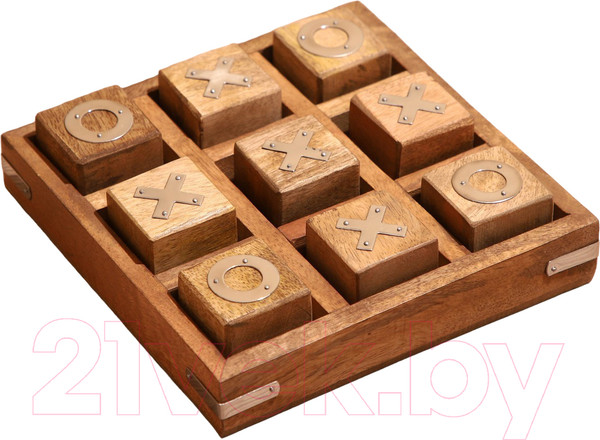 Изображение товара Настольная игра Sima-Land Крестики-нолики / 9916804 (манговое дерево)