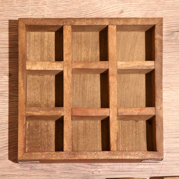 Изображение товара Настольная игра Sima-Land Крестики-нолики / 9916804 (манговое дерево)