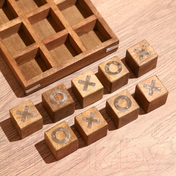 Изображение товара Настольная игра Sima-Land Крестики-нолики / 9916804 (манговое дерево)