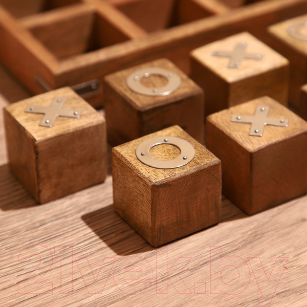 Изображение товара Настольная игра Sima-Land Крестики-нолики / 9916804 (манговое дерево)