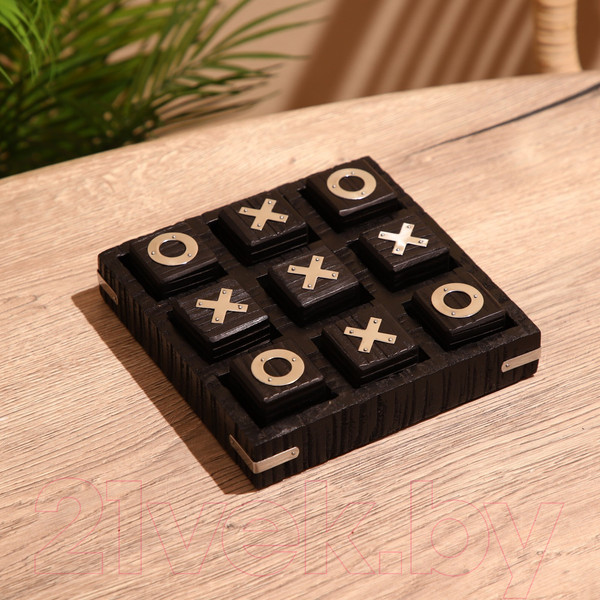 Изображение товара Настольная игра Sima-Land Крестики-нолики / 9916805 (манговое дерево)